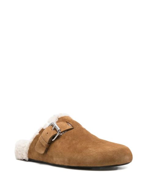 ISABEL MARANT buckle-strap mules - Brown - zdjęcie produktu nr 2