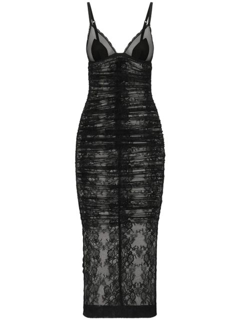 Dolce & Gabbana chantilly lace dress - Black - zdjęcie produktu nr 1