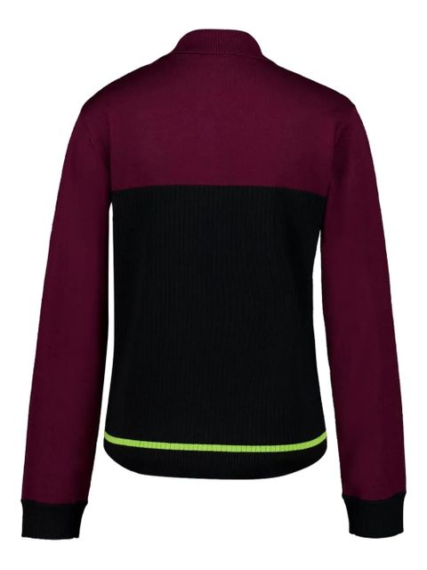 Casablanca striped wool polo shirt - Black - zdjęcie produktu nr 2