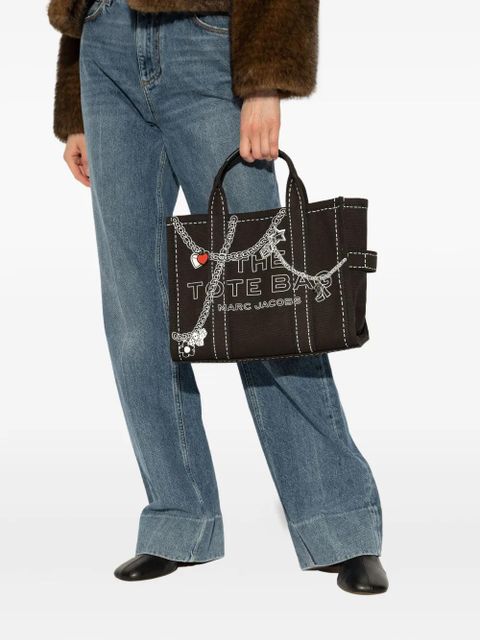 Marc Jacobs chain-print tote bag - Black - zdjęcie produktu nr 2