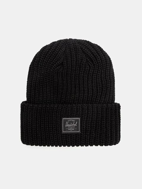 Herschel czapka Douglas kolor czarny 50635-00001-OS - zdjęcie produktu nr 1