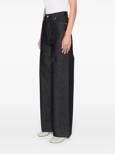 LOEWE high-waist jeans - Blue