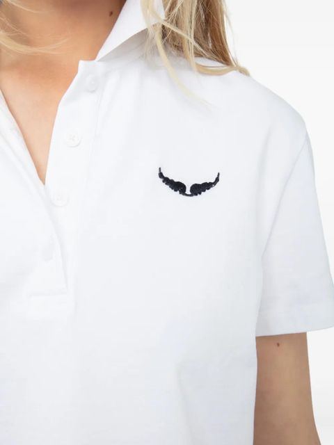 Zadig&Voltaire Mirta polo shirt - White