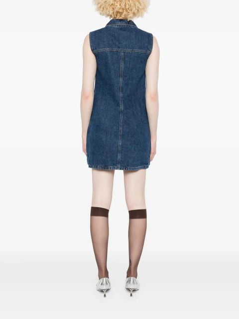 Self-Portrait denim dress - Blue - zdjęcie produktu nr 2