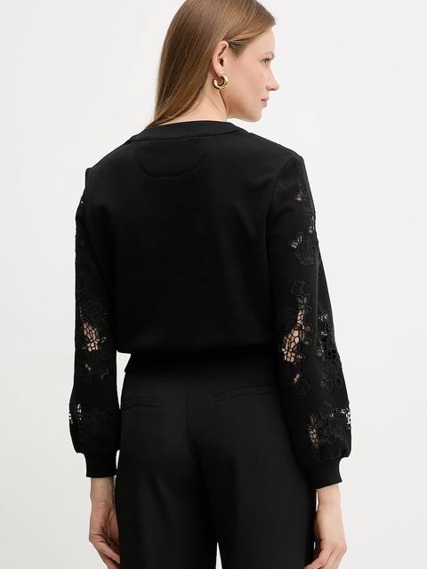 Guess kardigan damski kolor czarny lekki W5GQ11 KCWY1