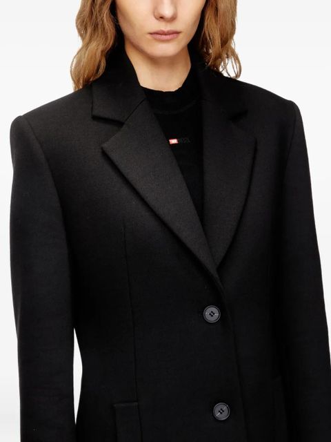 Diesel G-ALLAN oval plaque jacket - Black