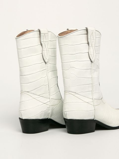 Twinset - Botki skórzane