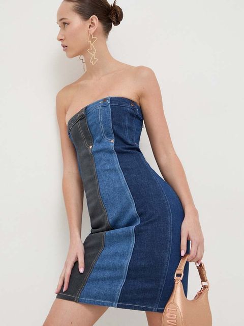 Moschino Jeans sukienka jeansowa - zdjęcie produktu nr 1