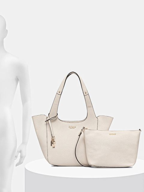 Guess torebka CALISTA kolor beżowy HWBG73 34220