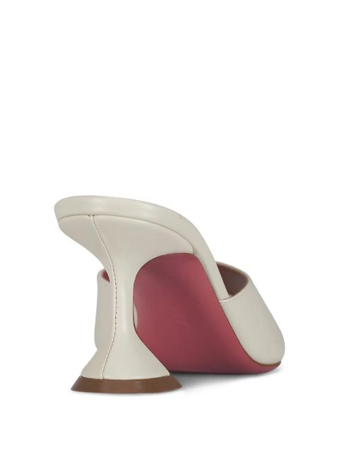 Amina Muaddi Lupita heeled sandals - Neutrals