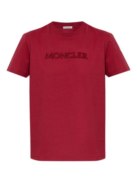 Moncler logo-embroidered T-shirt - zdjęcie produktu nr 1