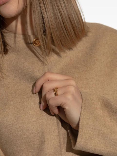 Versace Greca-engraved ring - Gold