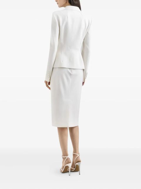 Dolce & Gabbana double-breasted button jacket - White