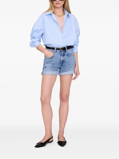 ANINE BING Heath denim shorts - Blue - zdjęcie produktu nr 2