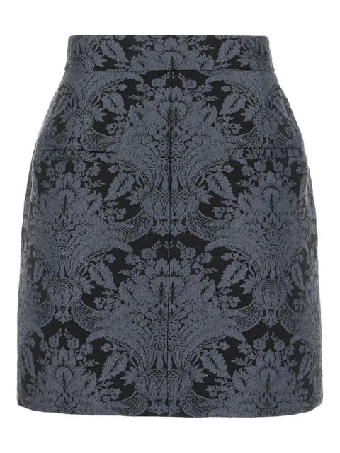 Max Mara jacquarded mini skirt - Blue - zdjęcie produktu nr 2