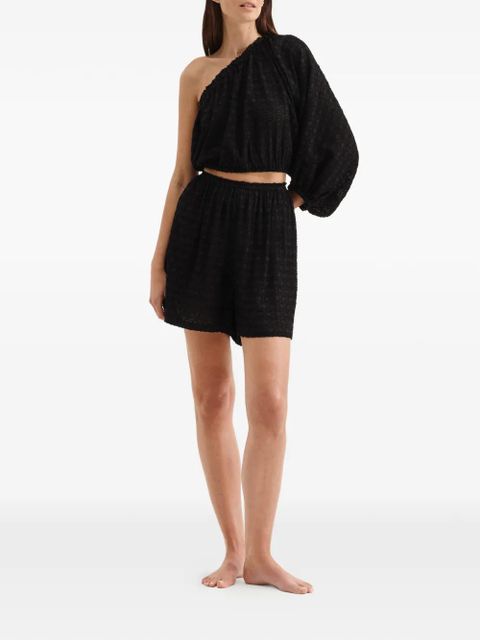 ERES one-shoulder inoubliable shorts - Black - zdjęcie produktu nr 2