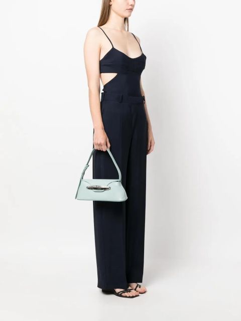 Elleme Eva snake-chain detail shoulder bag - Blue