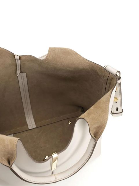 Tod's top-handle leather tote bag - Neutrals