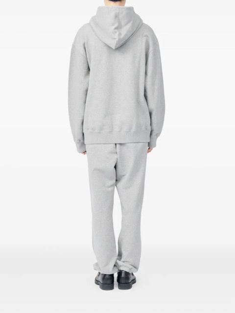 MM6 Maison Margiela patch hooded jacket - Grey