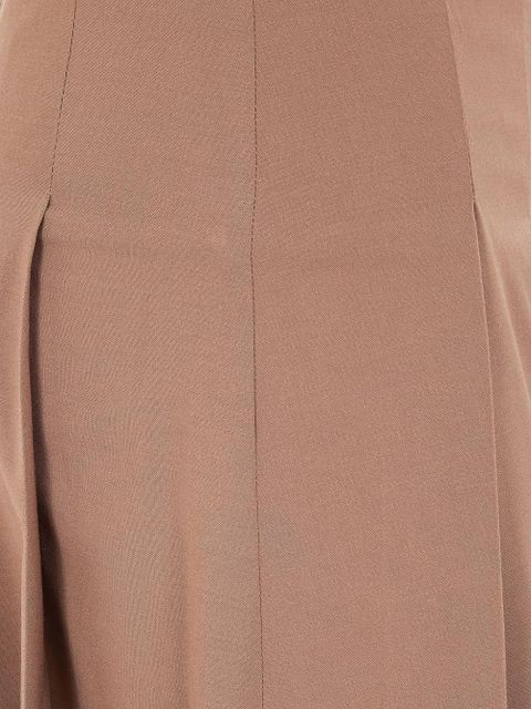 Róhe pleated skirt - Brown