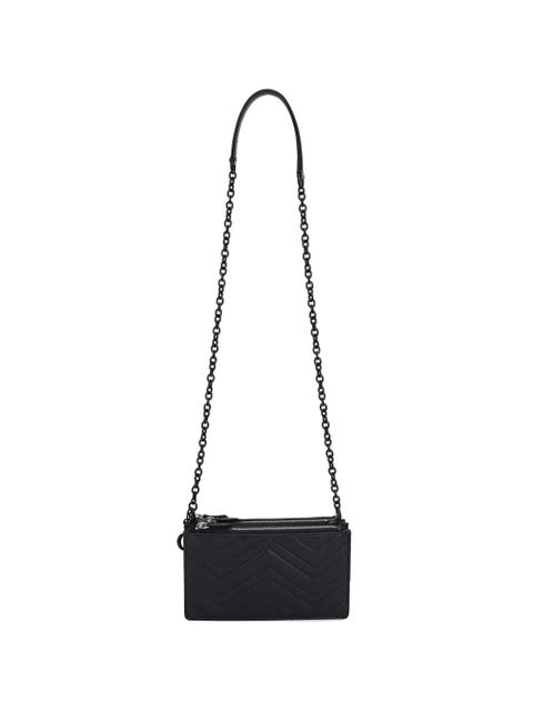 Gucci mini GG Marmont shoulder bag - Black - zdjęcie produktu nr 1