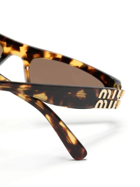 Miu Miu Eyewear Miu Glimpse cat-eye sunglasses - Brown