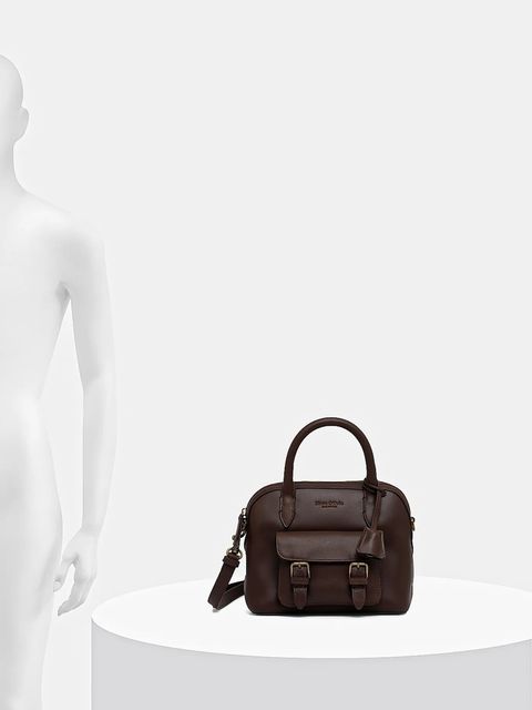 Marc O'Polo torebka skórzana kolor brązowy 5000009169