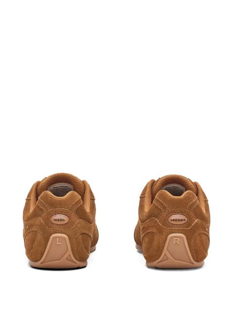 Marc Jacobs lace-up panelled sneakers - Brown