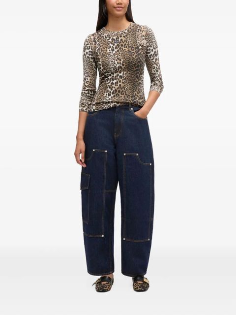 GANNI cargo jeans - Blue - zdjęcie produktu nr 2