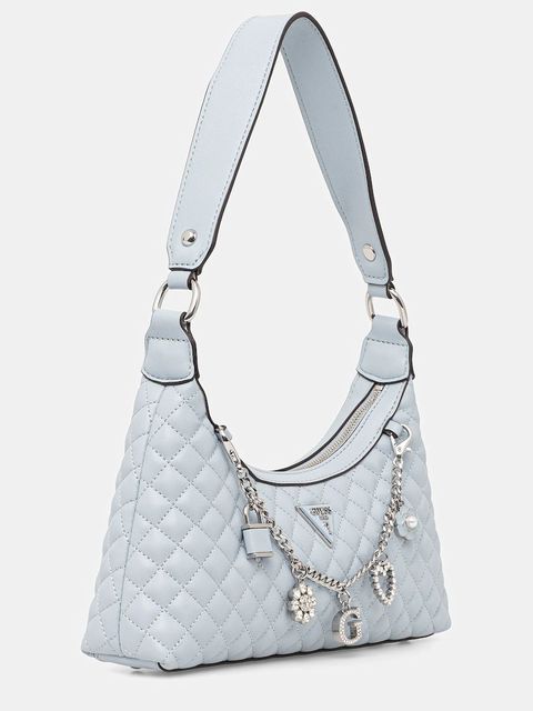 Guess torebka EVERLEE kolor niebieski HWEY86 79180