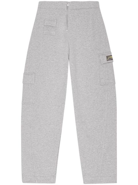 GANNI logo-patch track trousers - Grey - zdjęcie produktu nr 1