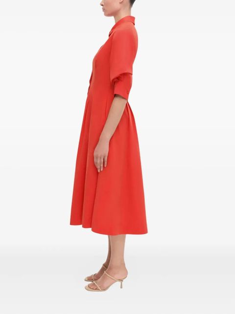 Simkhai shirt midi day dress - Red - zdjęcie produktu nr 2