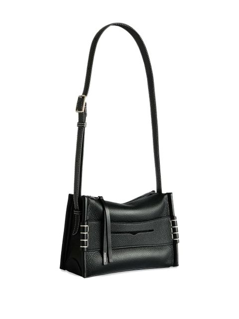JW Anderson Messenger hammered strap detail shoulder bag - Black - zdjęcie produktu nr 2