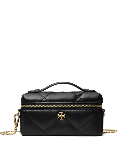 Tory Burch Kira diamond-quilted mini bag - Black - zdjęcie produktu nr 1