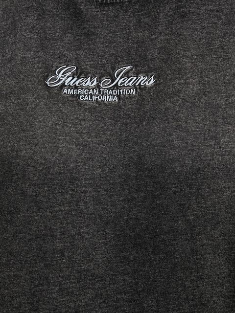 Guess Jeans t-shirt bawełniany damski kolor czarny W5YI25 K8HM0