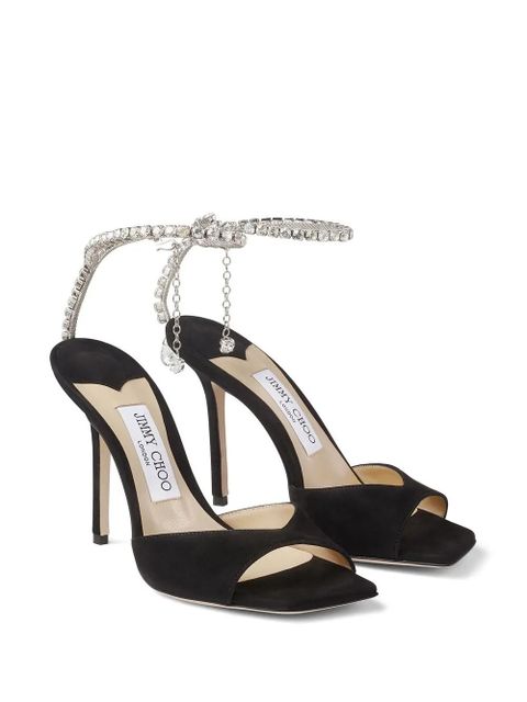Jimmy Choo Saeda 100mm sandals - Black - zdjęcie produktu nr 2