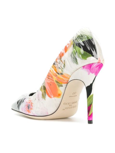 Off-White X Jimmy Choo Anne 100 pumps - Multicolour