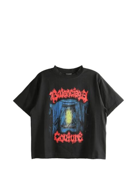 Balenciaga graphic T-shirt - Black - zdjęcie produktu nr 1