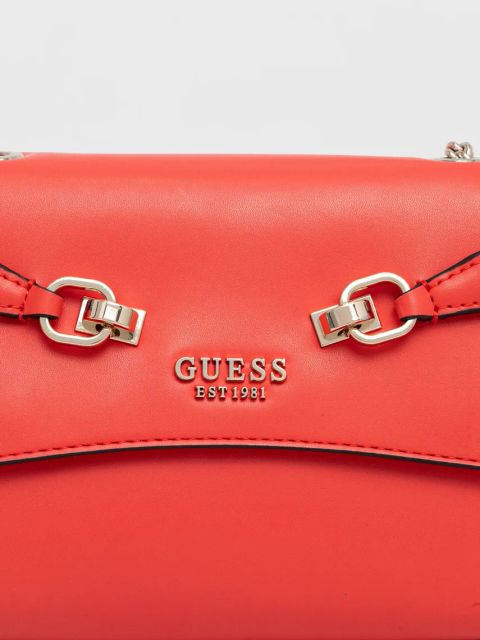 Guess torebka LORELEI kolor czerwony HWVG96 39210