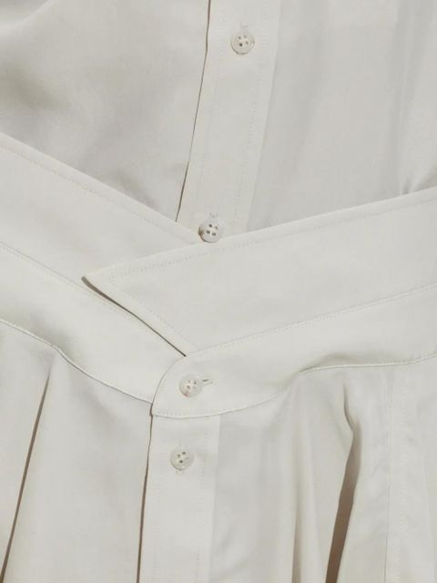 Alexander Wang shirt-style mini dress - Neutrals