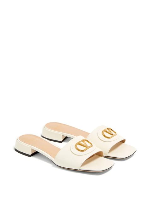 Valentino Garavani 20mm VLogo Signature slides - White