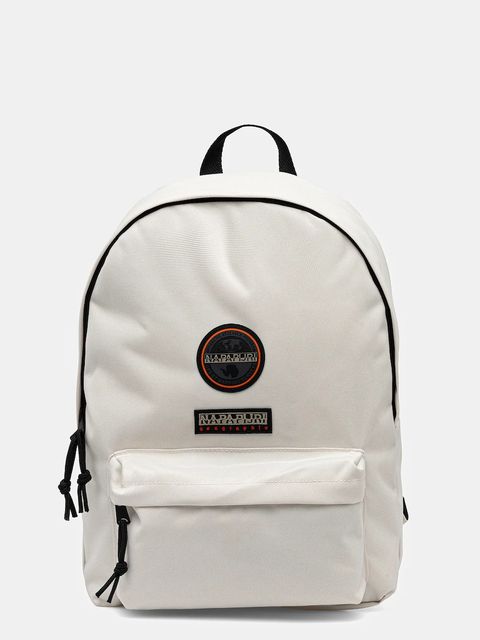 Napapijri plecak Voyage 3 kolor beżowy duży z aplikacją NP0A4GGHN1J1 - zdjęcie produktu nr 1