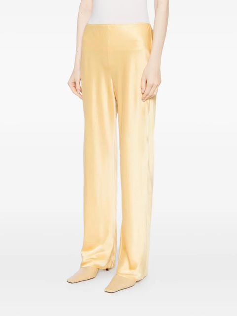Reformation Vida trousers - Yellow
