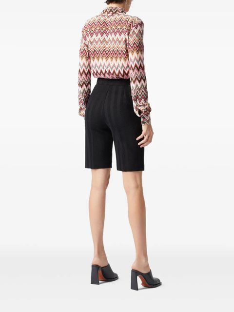 Missoni zigzag-woven shirt - Pink
