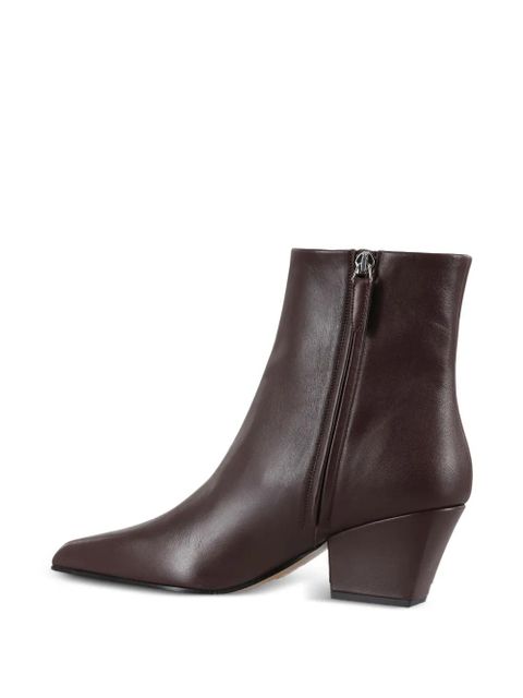 Paris Texas 60mm pointed-toe block-heel boots - Brown