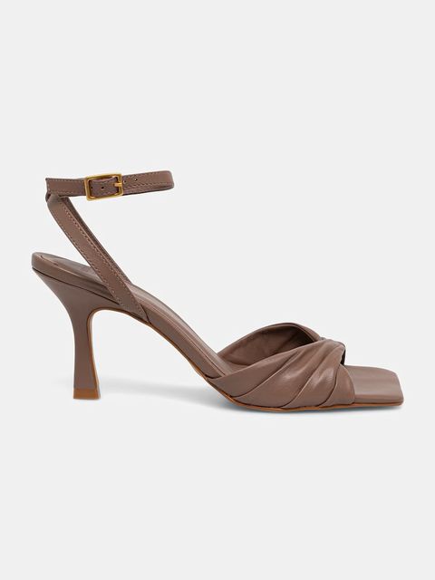 Answear.LAB sandały na szpilce skórzane - zdjęcie produktu nr 1