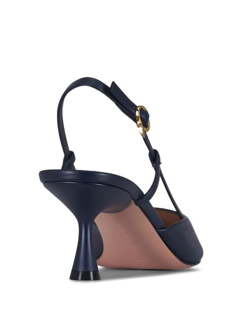 Gianvito Rossi Ascent pointed sling sandals - Blue