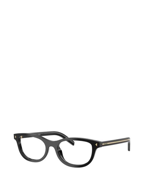 Prada Eyewear round-frame glasses - Black - zdjęcie produktu nr 2