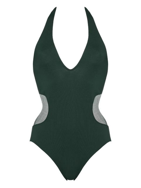 ERES Artifices V-neckline one-piece swimsuit - Green - zdjęcie produktu nr 1