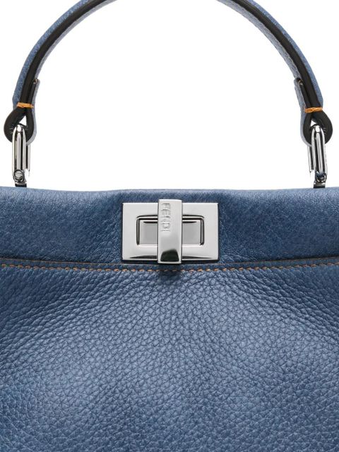 FENDI mini Peekaboo tote bag - Blue